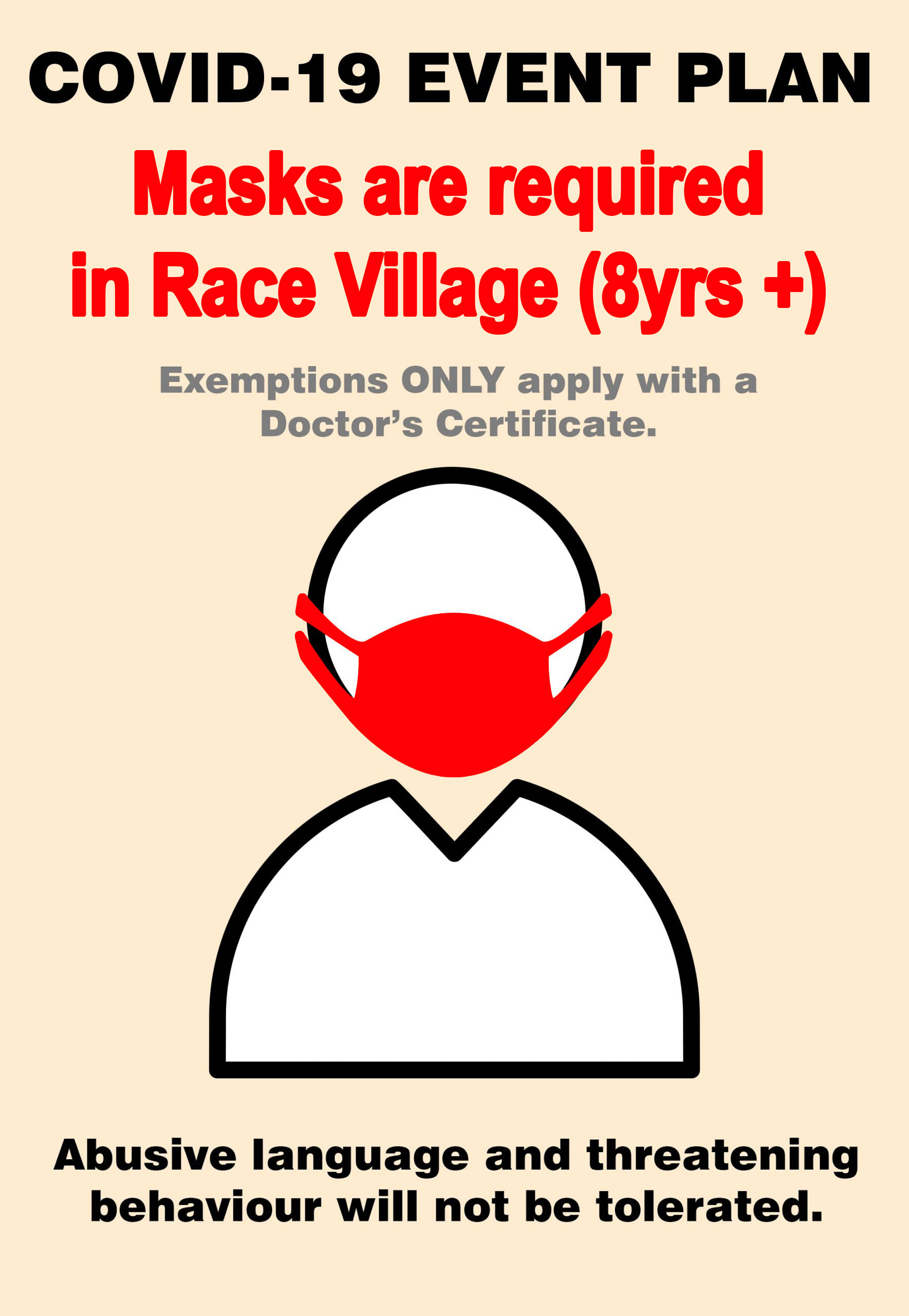 Masks-are-required-on-in-race-village
