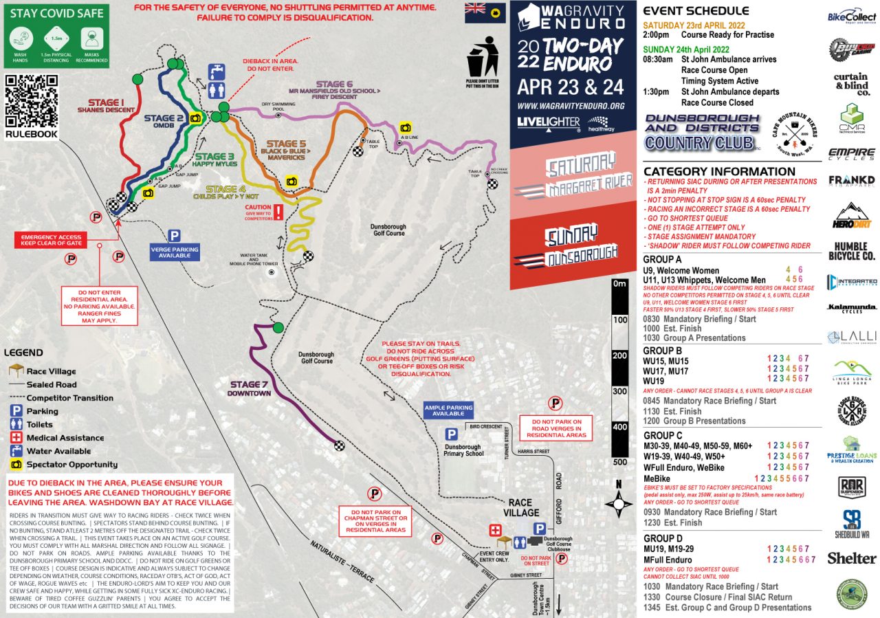 2022 2 Margaret River and Dunsborough WA Gravity Enduro