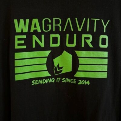 Youth Tee | Stages Black w/ Lime Green